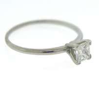 Brilliant Princess Cut Solatire Diamond Ring