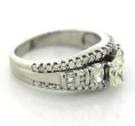 Tasteful White Gold 2.25cts Diamond Wedding Ring