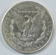 Scarce choice AU 1901-S Morgan Silver Dollar. Key date