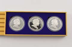 2011 Cook Islands $5 Terminator 25g .925 Silver 3 Coin Set - Box & COA