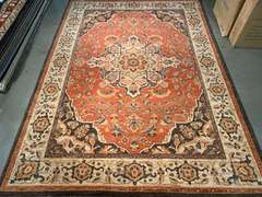 STUNNING MEDALLION DESIGN RUG 8x11