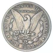 1890-CC Morgan Silver Dollar