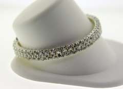 Sterling Silver Crystal Tennis bracelet