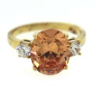 Sterling Silver Gymstone Ring