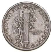 1919-S Mercury Silver Dime