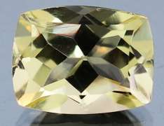 Bright 5.77ct cushion cut Lemon yellow Citrine