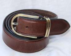 Classy Fine Quality Leather Belt, Made In Italy