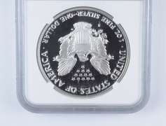 PF70 UCAM 1989-S American Silver Eagle - Graded NGC