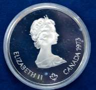 1973 Canada Proof 10 Dollars Montreal Skyline