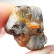 Collectors 22.31ct uncut untreated multi-color Sapphire