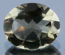 Glittering 4.13ct 10x12mm unheated green Amethyst
