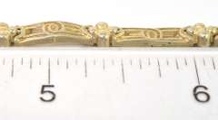 Cool Sterling Silver Link Bracelet