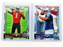 2 Topps 2015 Football Rookie QB Cards