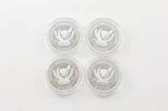2013 Dominican Republic Of Congo 30 Francs 4 Coin Set - Box & COA