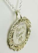 G&H Live A Brave Life Sterling Pendant & Chain