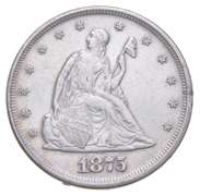 1875 Seated Liberty Twenty-Cent Piece