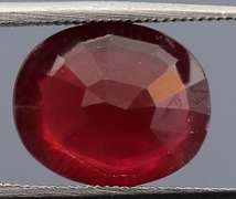 Fantastic 4.27ct oval cut rich blood red Ruby