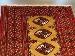 PERSIAN TURKOMAN RUG 3'.5"X 4'.9"