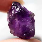 Large 21.40ct untreated uncut Amethyst