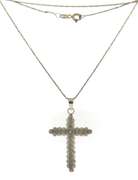 Sterling Silver Cross Pendant on Chain