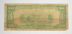 1929 $20 Seattle, Washington United States National Currency