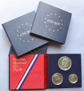 4 Gem 1976 3 Piece Silver Bicentennial Proof Sets