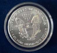 1999 Colorized American Silver Eagle in Capsule with Gift Box