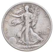 1921 Walking Liberty Half Dollar