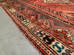 UNIQUE PERSIAN SHIRAZ RUG 5.3x8.8
