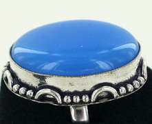 Silver and Natural Stone Rings