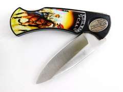 Civil War C.S.A. Pocket Knife with Box - New