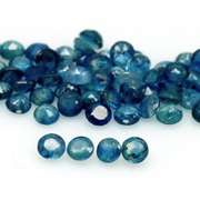 Multi-hue 7.23ct natural blue Sapphire set
