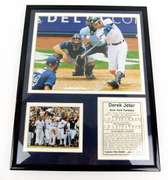 Derek Jeter Career Hit 3000 Framed Photos & Stats