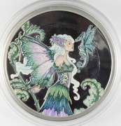 Amy Brown Collection Discovery 5 T Oz .999 Silver Pf Anonymous Mint