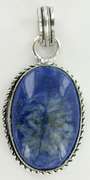 Silver and Natural Stone Pendants