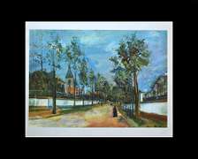 Maurice Utrillo, A Street In The Suburbs