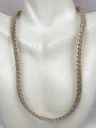 Sterling Silver 9mm Flat Chain Necklace