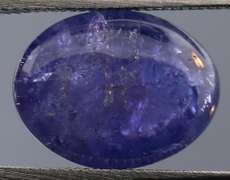 Large 4.80ct UNHEATED blue violet Tanzanite