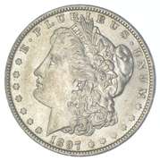 1897-O Morgan Silver Dollar