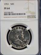 1951 50 C NGC PF 64