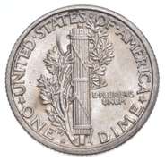 1917-S Mercury Dime