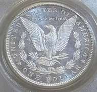 1887 Morgtan Dol PCGS MS-63 DMPL
