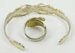 Vintage Spoon Ring & Cuff