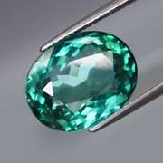 Huge 14.42ct emerald green Mystic Topaz