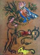 Marc Chagall, The Flute Player