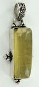 Silver and Natural Stone Pendants