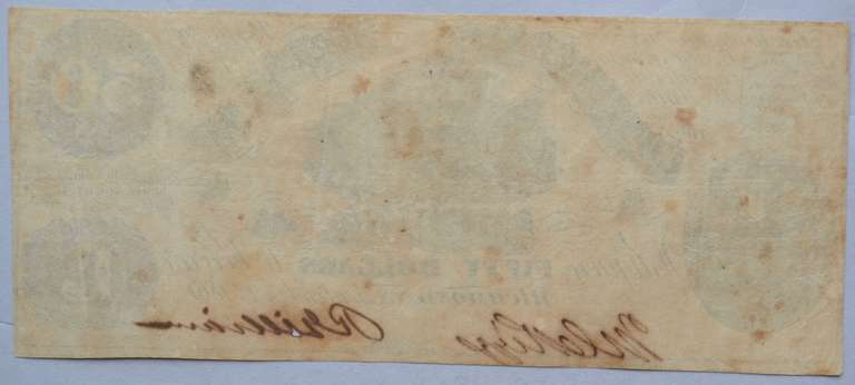 Sept 2 1861 $ 50 CSA Note