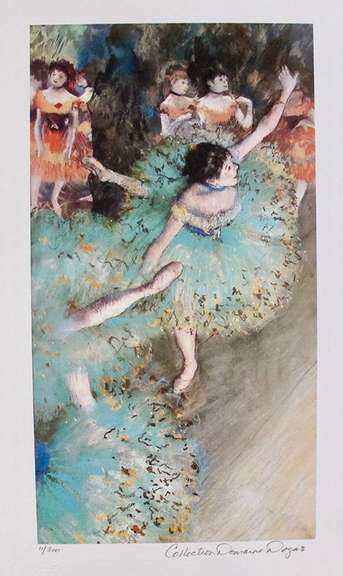 Edgar Degas, Green Dancer