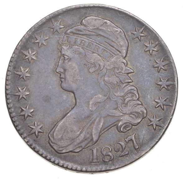 1827 Capped Bust Half Dollar