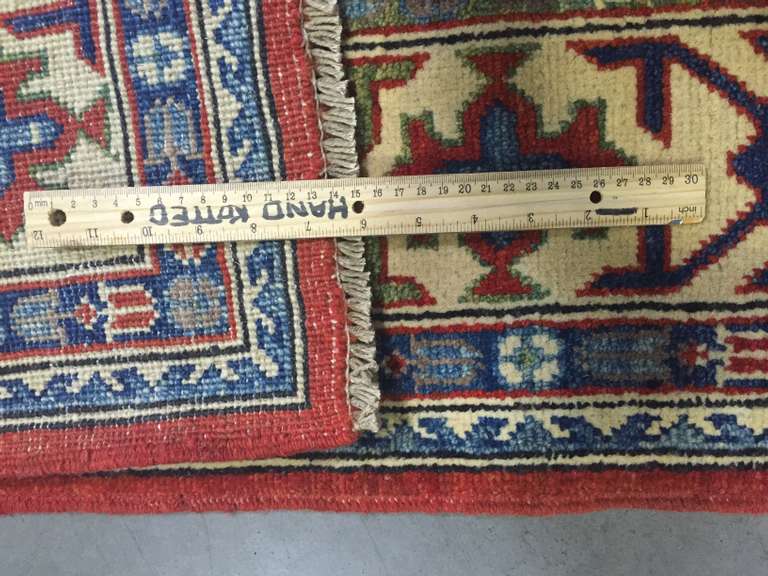 EXQUISITE FINE KAZAK  RUG 4x6.2